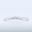 18k White Gold Diamond Halo Ring Set
